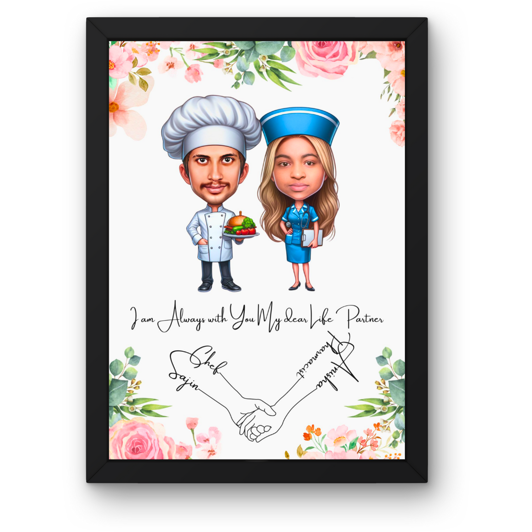 Caricature Photo Frame