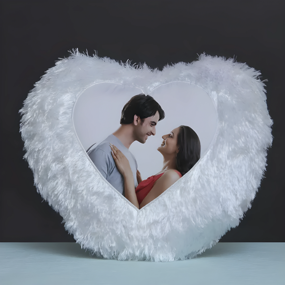 Heart Shape Led Pillow