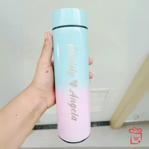 Bottle 2 Customized Gradient Water Bottle with Name Engraving