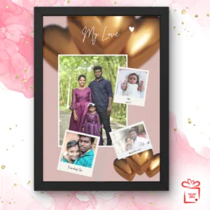 Product Image Collage Photo Frame with Birthday Theme