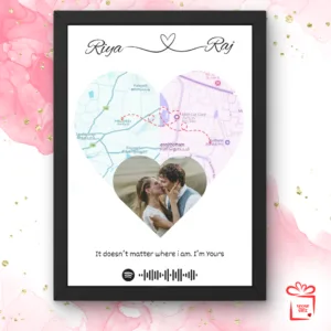Product Image Location Photo Frame for Long Distance