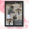 Personalized Wedding Day Photo Frame Gift