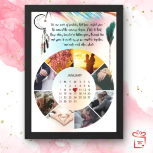 Product Image Birthday Photo Frame with Date and 8 Images