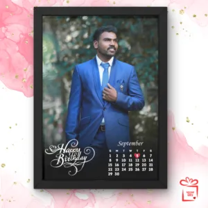 Product Image Birthday Photo Frame with Date and Single Pic