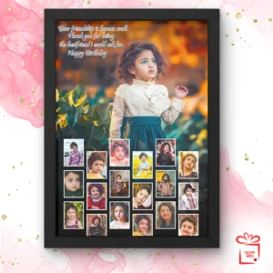 Product Image Custom Birthday/Wedding Photo Frame with Calendar