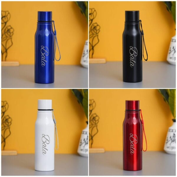 Personalized Engraved Steel Bottle