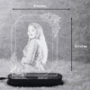 Personalized Engraved Acrylic Photo Lamp