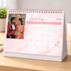 Personalized Photo Desk Calendar – Custom Table Calendar with Photo | Gift for Couples & Office Desk