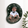 Personalized Baby Photo Acrylic Wall Clock – Custom Kids Photo Clock | Unique Gift for Newborn & Birthday