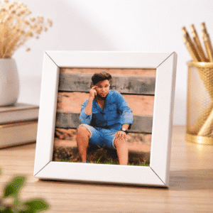 1 Personalized Photo Frame – Custom Printed Tabletop Frame | Premium Gift for Home Décor