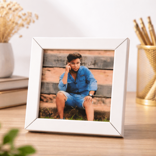 Personalized Photo Frame – Custom Printed Tabletop Frame | Premium Gift for Home Décor