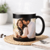 Personalized Magic Mug – Heat Sensitive Photo Mug | Custom Color Changing Coffee Mug Gift