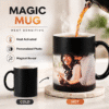 Personalized Magic Mug – Heat Sensitive Photo Mug | Custom Color Changing Coffee Mug Gift