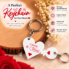 A Perfect Keychain for Two Hearts Personalized Love Lock & Key Couple Keychain