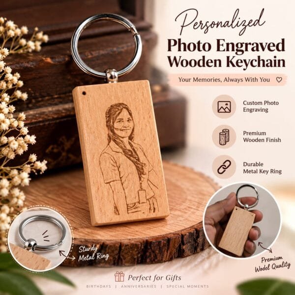 WhatsApp Image 2026-10-08 at 10.01.54 AM (1) Personalized Wooden Photo Engraved Keychain