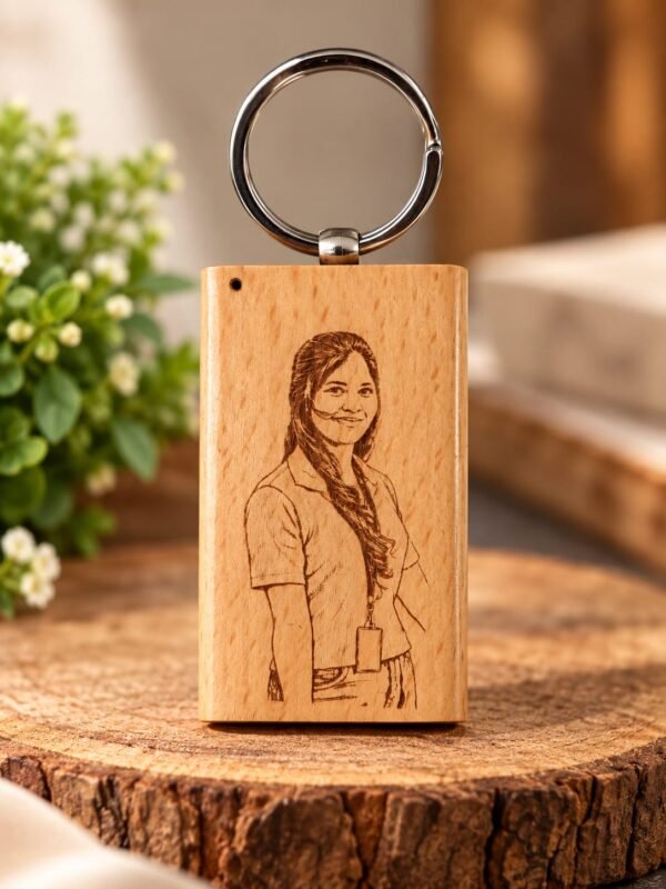 WhatsApp Image 2026-10-08 at 10.01.54 AM Personalized Wooden Photo Engraved Keychain